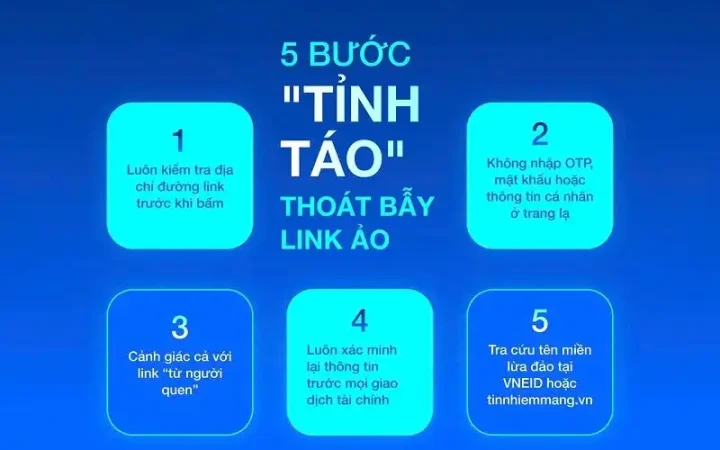 5 bước chủ động nhận diện để thoát bẫy link ảo, đường dẫn độc hại