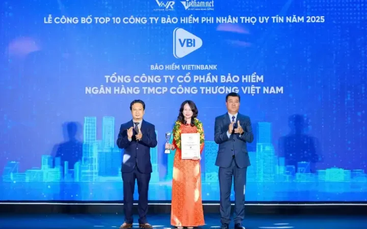 Bảo hiểm VietinBank tăng hạng trong Top 500 Doanh nghiệp lớn nhất Việt Nam