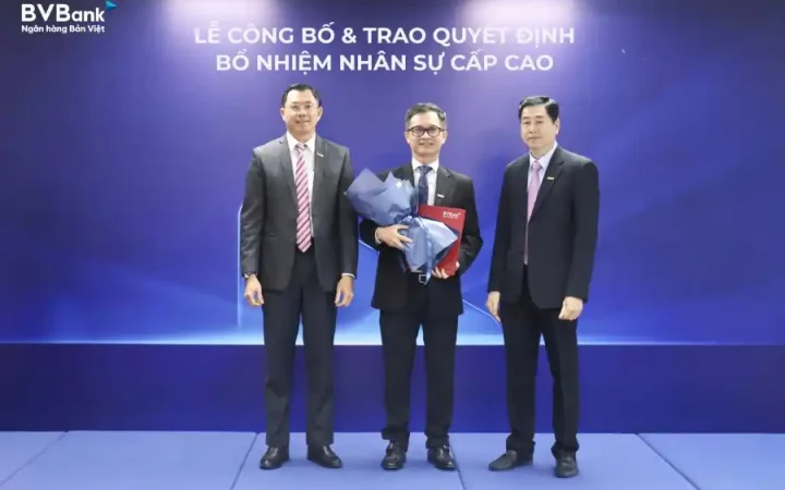 BVBank bổ nhiệm 2 nhân sự cấp cao