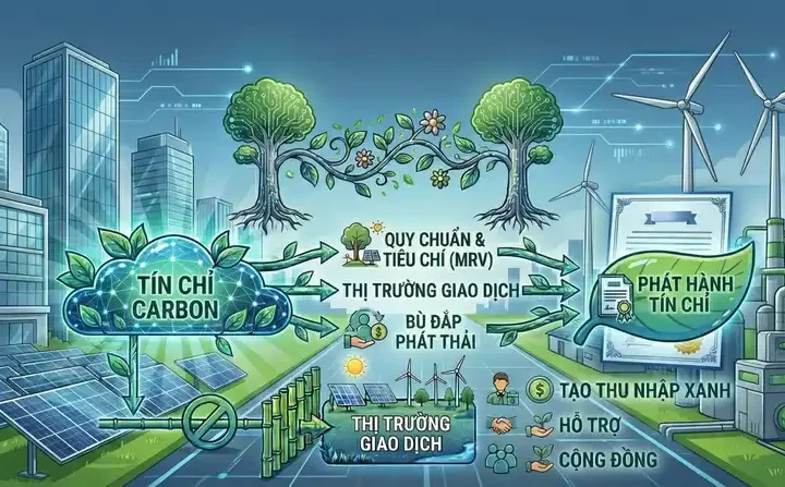 Thách thức pháp lý đối với công bằng khí hậu và cam kết NET Zero của Việt Nam: Tín chỉ Carbon và Greenwashing