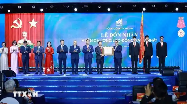 May 10 phấn đấu trở thành tập đoàn thời trang quốc tế, tham gia sâu vào chuỗi giá trị toàn cầu