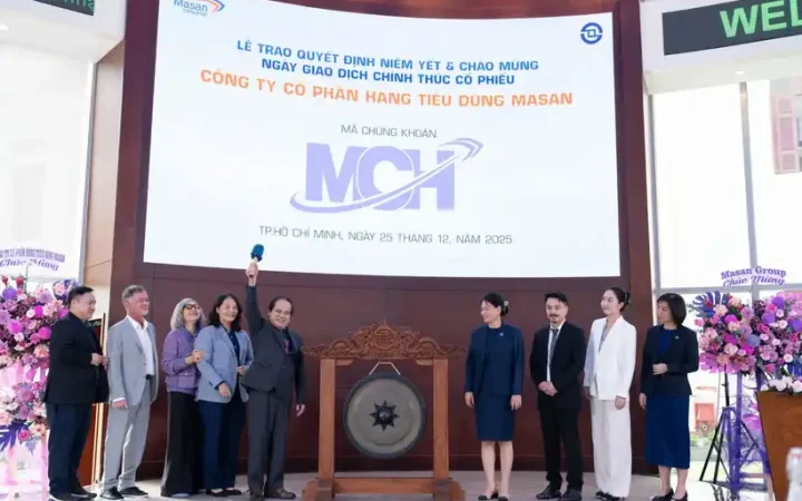 Hơn 01 tỉ cổ phiếu Masan Consumer chính thức giao dịch trên HOSE