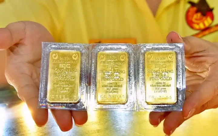 Giá vàng miếng SJC vọt lên 173,3 triệu đồng mỗi lượng