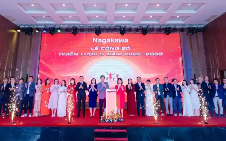Tập đoàn Nagakawa công bố chiến lược 2026-2030, tầm nhìn 2045