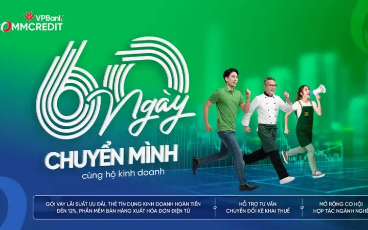 VPBank đồng hành cùng hộ kinh doanh trong 60 ngày cao điểm chuyển đổi thuế