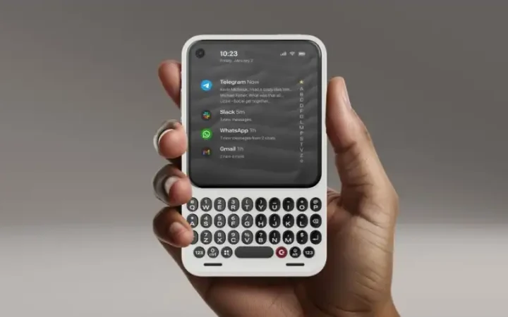 Xuất hiện điện thoại bàn phím “dáng dấp” BlackBerry