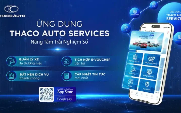 THACO AUTO Services – Ứng dụng số chăm sóc xe đa thương hiệu, nâng tầm trải nghiệm khách hàng