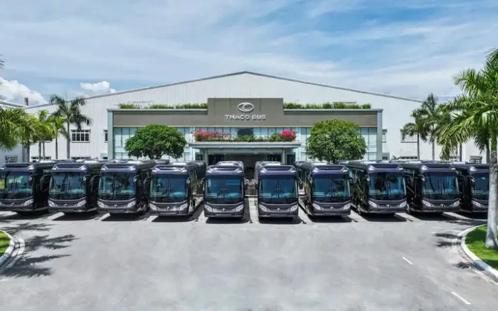 THACO AUTO mở rộng thị phần xe bus tại Philippines, doanh số tăng trưởng ấn tượng