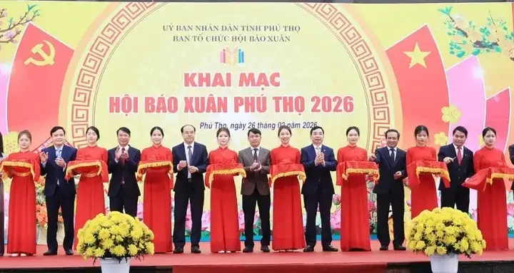 Hội Báo Xuân Phú Thọ 2026
