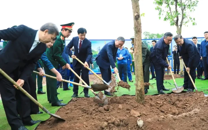 Tết trồng cây: Gắn phong trào truyền thống với định hướng phát triển đô thị xanh