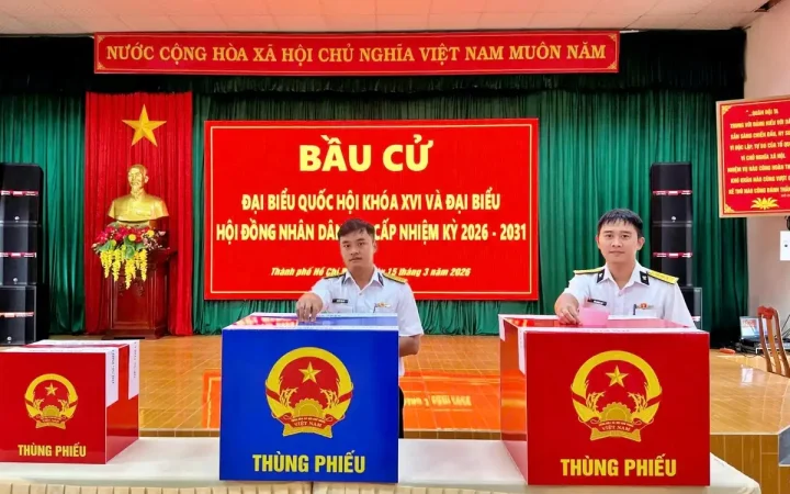 TP. Hồ Chí Minh: Nhiều địa phương có tỷ lệ cử tri đi bầu cao