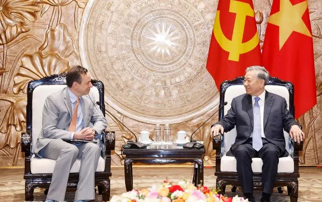 Tổng Bí thư Tô Lâm đề nghị GE Vernova mở rộng hợp tác năng lượng chiến lược tại Việt Nam