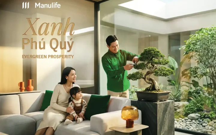 Manulife Việt Nam ra mắt giải pháp bảo hiểm đầu tư Xanh Phú Quý