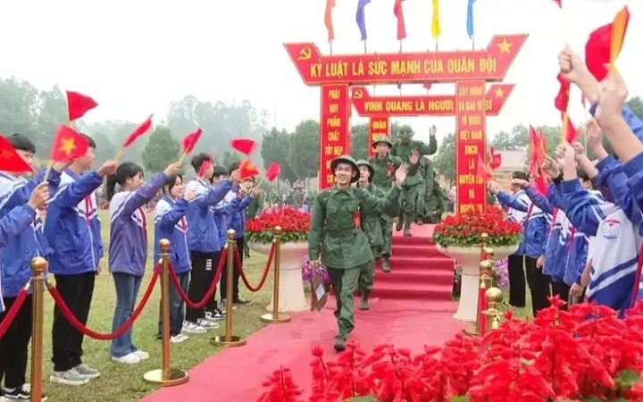 Hôm nay (04/3), thanh niên cả nước lên đường nhập ngũ