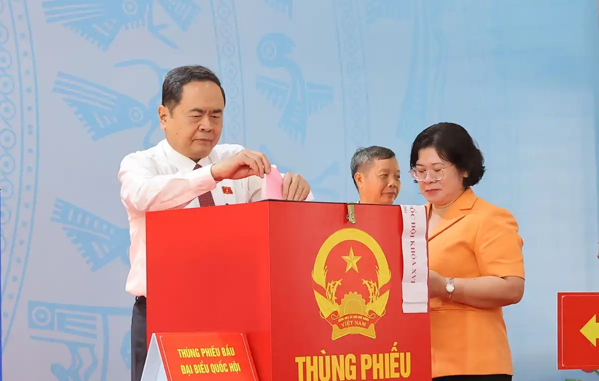 Cử tri TP. Hồ Chí Minh tự hào tham gia Ngày hội toàn dân