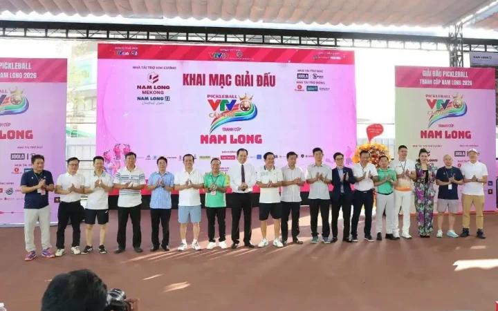 Giải Pickleball VTV Cần Thơ 2026 – Cúp Nam Long – mở ra điểm hẹn thể thao mới tại Cần Thơ