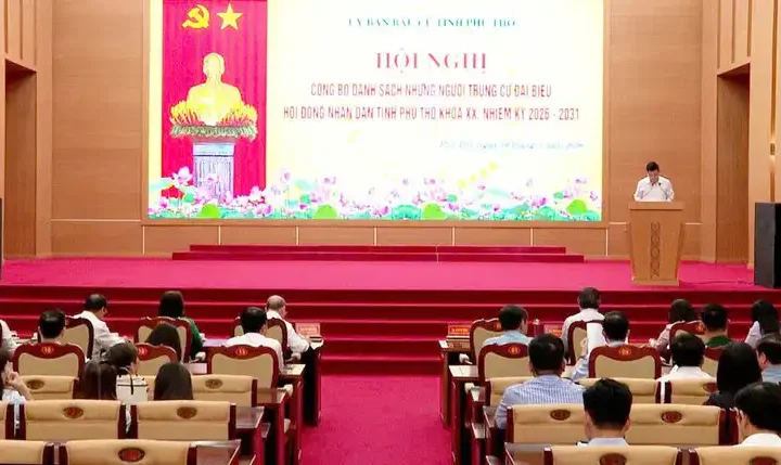 Danh sách 85 người trúng cử đại biểu HĐND tỉnh Phú Thọ nhiệm kỳ 2026 – 2031