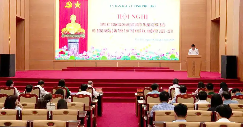 Danh sách 85 người trúng cử đại biểu HĐND tỉnh Phú Thọ nhiệm kỳ 2026 – 2031