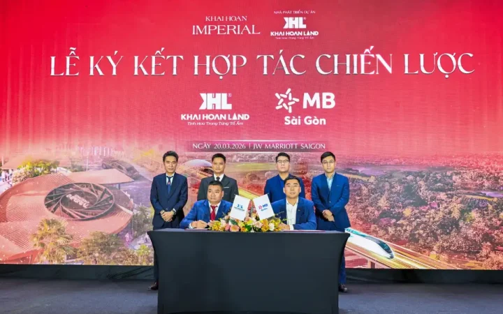 Khải Hoàn Land “bắt tay” cùng MB BANK, DEWAN và 80 đại lý uy tín