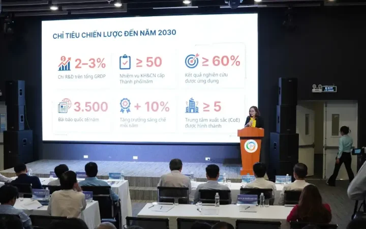 TP. Hồ Chí Minh hướng tới trung tâm khoa học và công nghệ hàng đầu Đông Nam Á