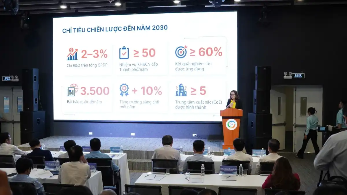 TP. Hồ Chí Minh hướng tới trung tâm khoa học và công nghệ hàng đầu Đông Nam Á