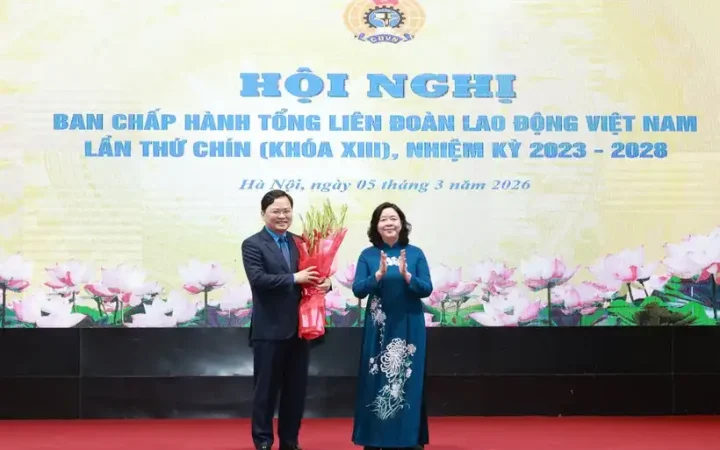 Tổng Liên đoàn Lao động Việt Nam có tân Chủ tịch