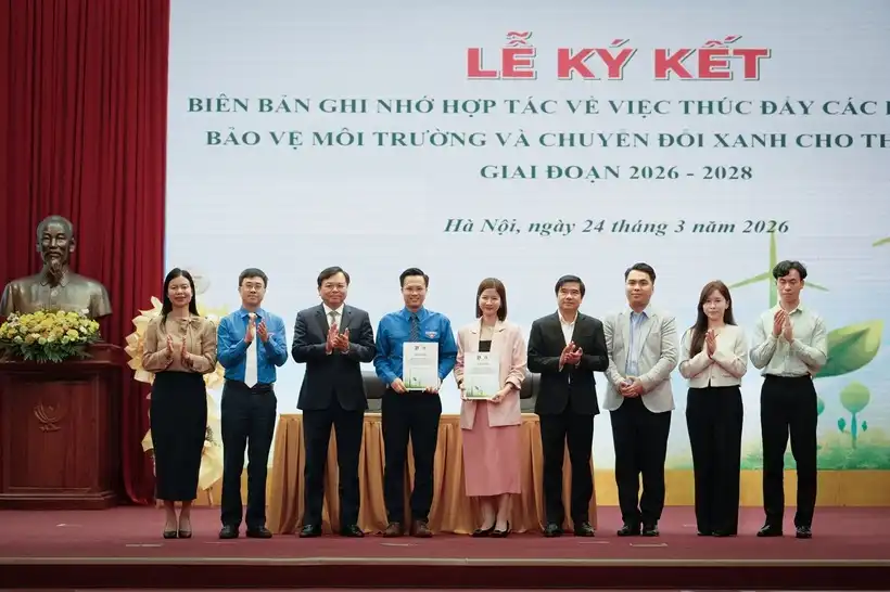 Quỹ Vì tương lai xanh cùng Đoàn Thanh niên Bộ NN&MT chung tay thúc đẩy sáng kiến xanh