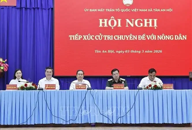 Chủ tịch Quốc hội: Tiếp tục hoàn thiện các cơ chế đặc thù cho TP.HCM