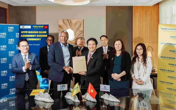 Nam A Bank gia nhập mạng lưới tài trợ thương mại toàn cầu