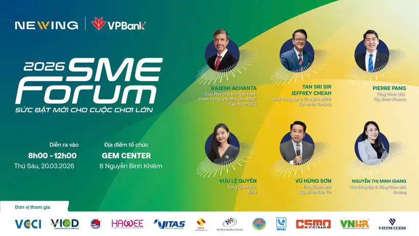 SME Forum 2026: VPBank SME kết nối tri thức quản trị cho doanh nghiệp sản xuất Việt