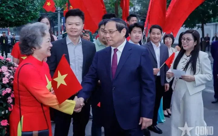 Thủ tướng Phạm Minh Chính bỏ phiếu bầu cử đại biểu Quốc hội khóa XVI và đại biểu HĐND các cấp nhiệm kỳ 2026-2031