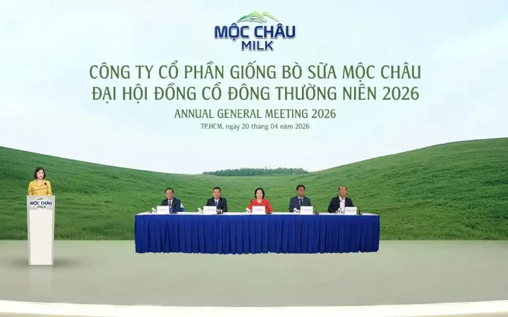Mộc Châu Milk 2026: Đổi mới để tăng trưởng bền vững