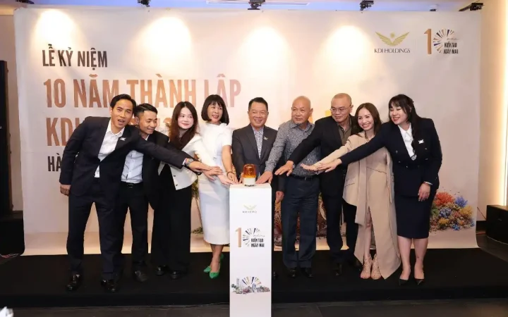 KDI Holdings kỷ niệm 10 năm thành lập: Một thập kỷ kiến tạo và phát triển