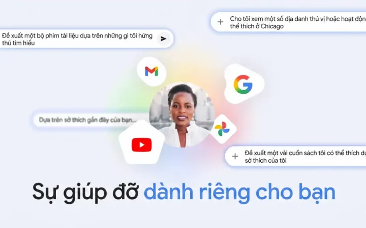 Google công bố tính năng “Trí thông minh cá nhân” của Gemini tại Việt Nam