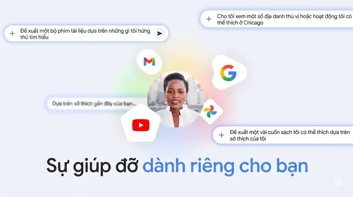 Google công bố tính năng “Trí thông minh cá nhân” của Gemini tại Việt Nam
