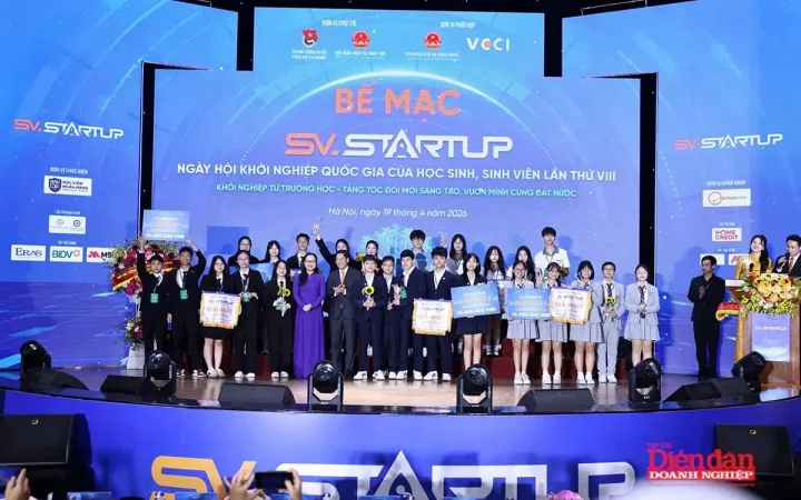 SV_STARTUP 2026: Ý tưởng khởi nghiệp hôm nay là sự trưởng thành doanh nghiệp tương lai