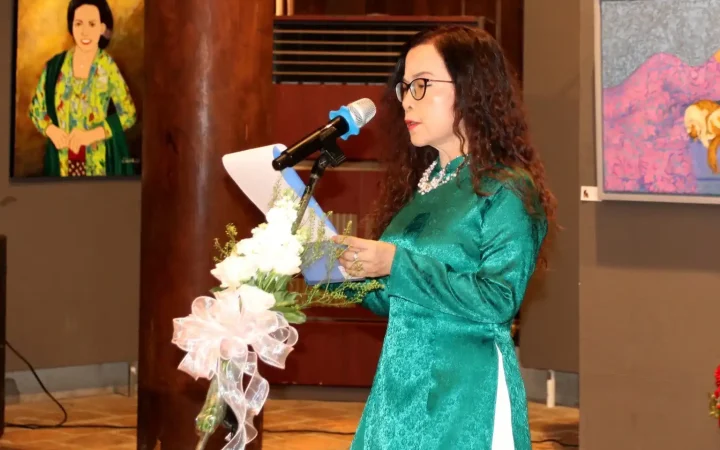 Triển lãm quốc tế “Phụ nữ vẽ Phụ nữ” lan tỏa tiếng nói sáng tạo của nữ nghệ sĩ