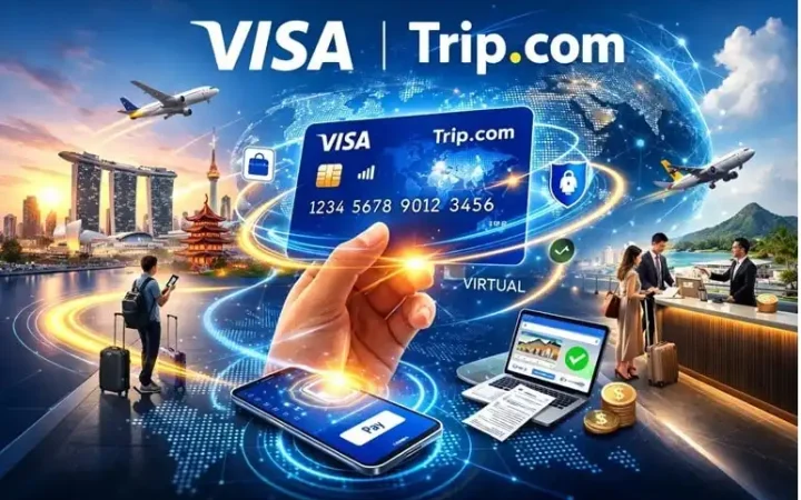 Visa và Trip.com ra mắt chương trình thẻ du lịch ảo toàn cầu