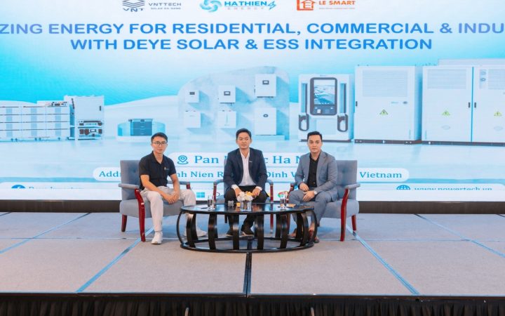Deye mở rộng giải pháp lưu trữ, thúc đẩy xu hướng điện mặt trời tự sản, tự tiêu tại Việt Nam