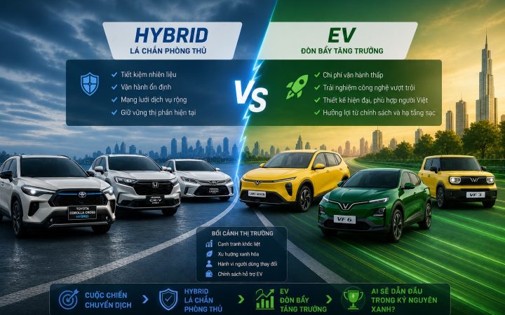 Trật tự mới phân khúc xe gầm cao: Xe Nhật giữ thế thủ bằng Hybrid, xe Việt bứt phá với EV