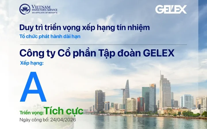 GELEX ghi nhận kết quả kinh doanh tăng trưởng hai chữ số