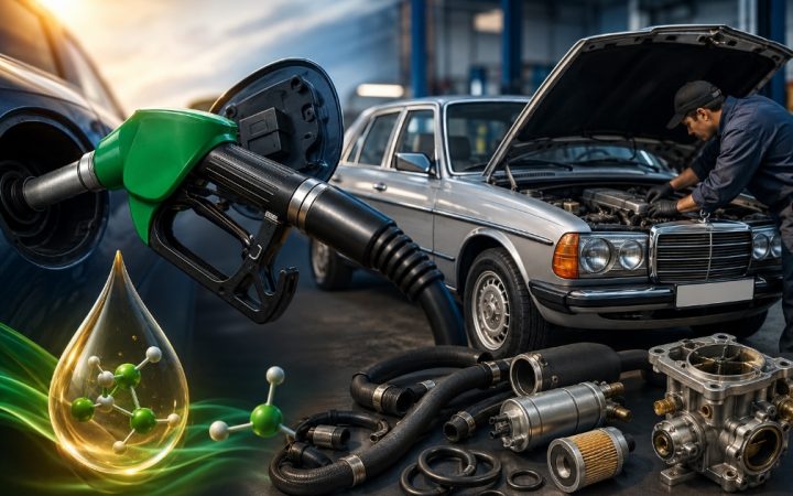Xe ô tô đời sâu và xăng E10: Cách thích nghi hiệu quả