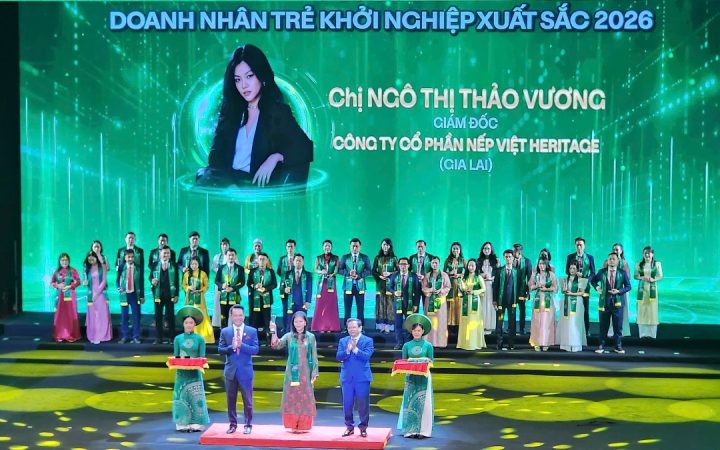 Vinh danh 86 doanh nhân trẻ khởi nghiệp xuất sắc năm 2026