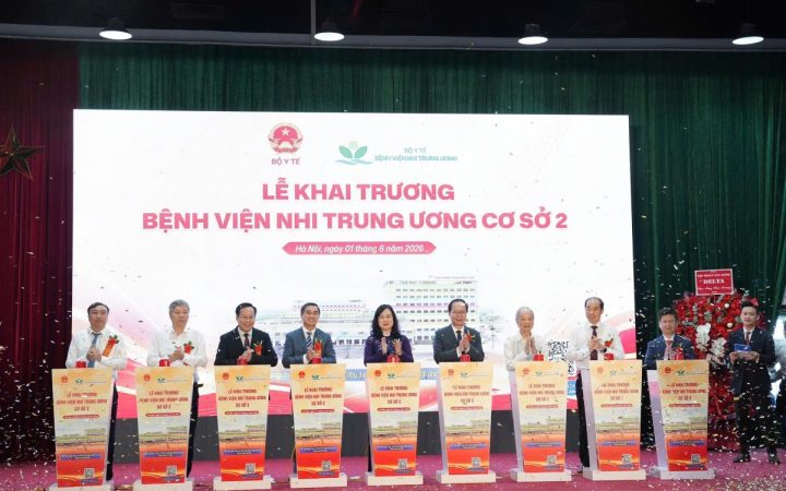 Hà Nội: Khai trương cơ sở 2 Bệnh viện Nhi Trung ương có quy mô 300 giường bệnh