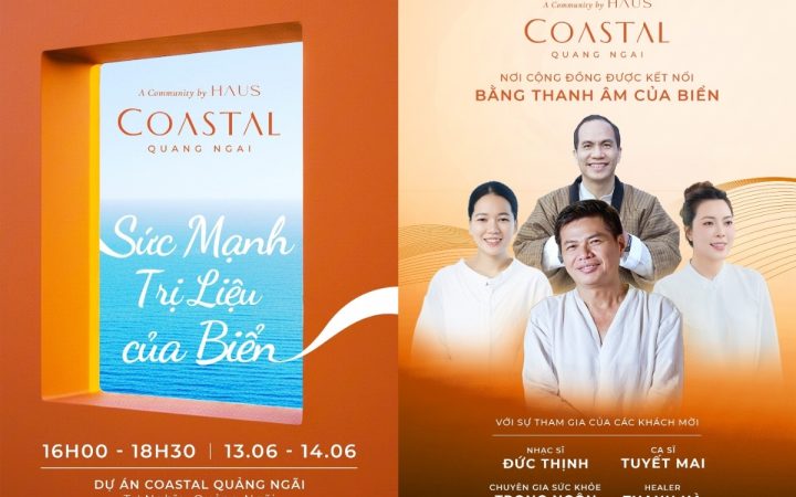Nhạc sĩ Đức Thịnh mang hành trình chữa lành từ biển và âm thanh đến Quảng Ngãi