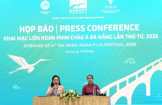 Liên hoan phim châu Á Đà Nẵng họp báo khai mạc