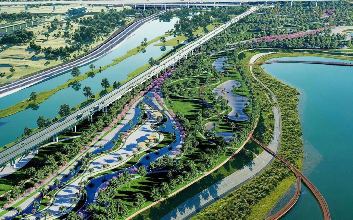 Hà Nội thành lập Tổ công tác thông tin, tuyên truyền dự án Trục đại lộ sông Hồng