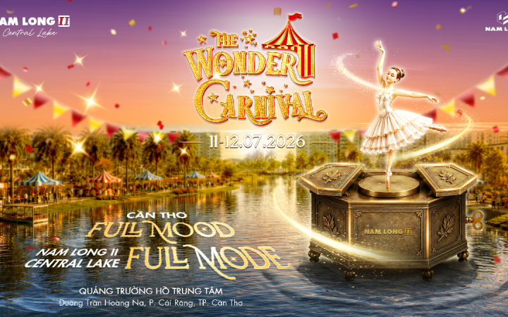 Lần đầu tiên Cần Thơ tổ chức lễ hội Carnival lấy cảm hứng từ rạp xiếc Mỹ thập niên 80