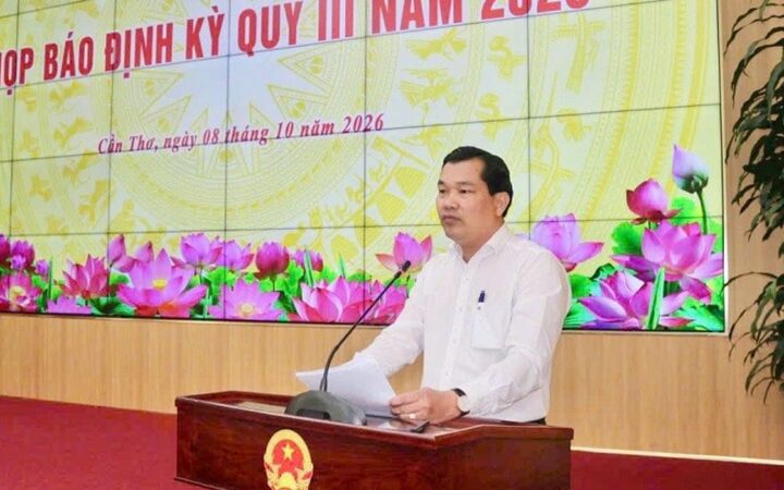 Cần Thơ: Họp báo định kỳ quý III năm 2026