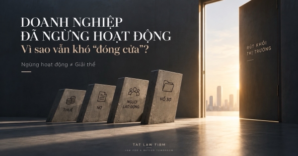 Giải thể doanh nghiệp: Vì sao nhiều doanh nghiệp đã ngừng hoạt động vẫn khó